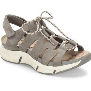 Bionica Olanda Wedged Lace Up Sandals Casual Athleisure Coastal Outdoor Shoes